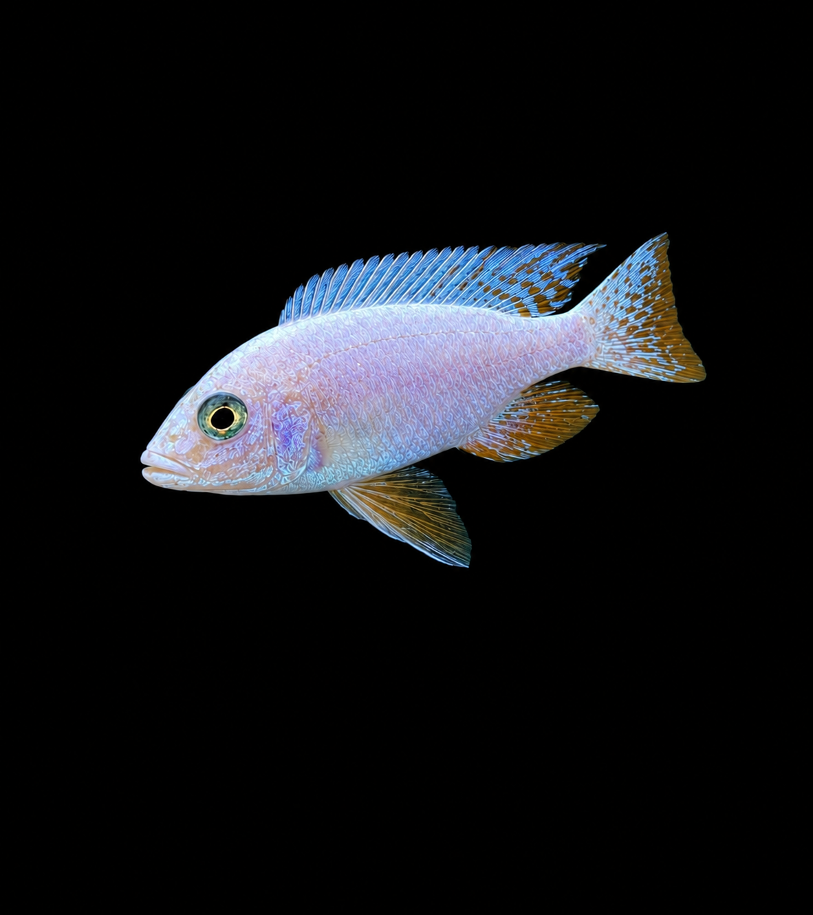 Albino Fryeri Hap 5-6”